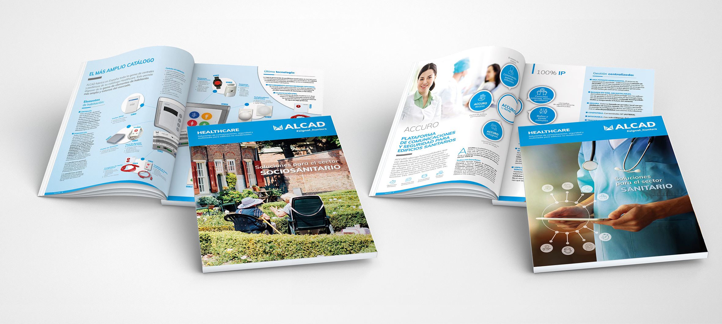 Presentamos nuestros nuevos catálogos específicos para centros sanitarios y sociosanitarios
